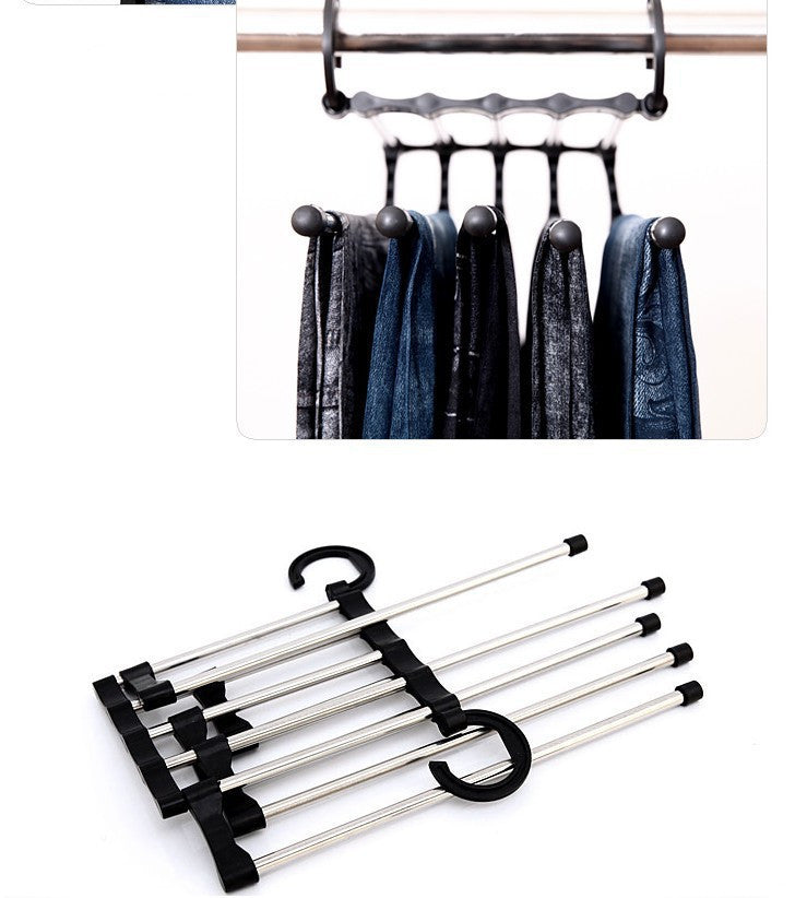Smart 5-in-1 Hanger for Neat, Clutter-Free Closets