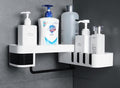 Modern Bathroom Corner Shelf to Maximize Space Effortlessly
